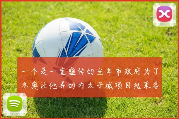 一个是一直盛传的当年市政府为了冬奥让他弄的内太子城项目结果各种原因赔了两百亿